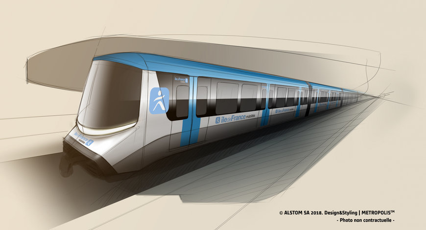 Alstom wins the contract for the 100% automatic metro system for Line 18 of the Île-de-France network